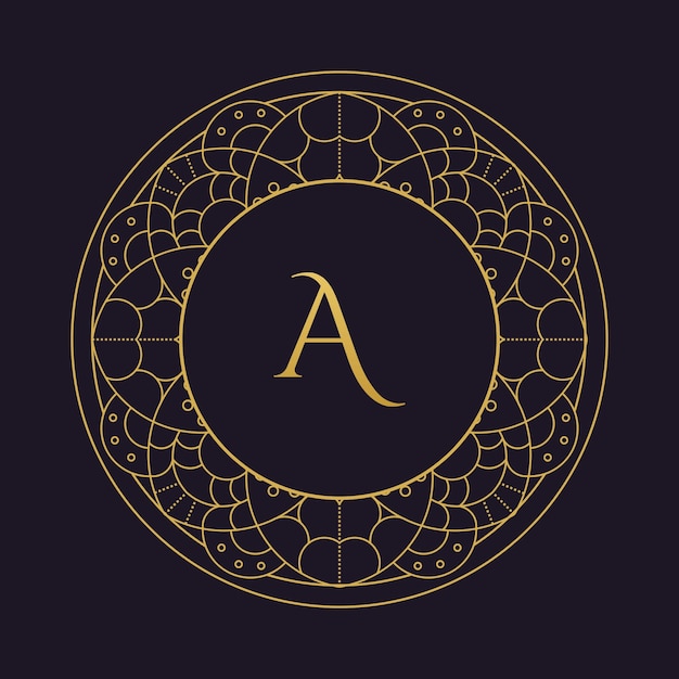 Mandala logo illustration
