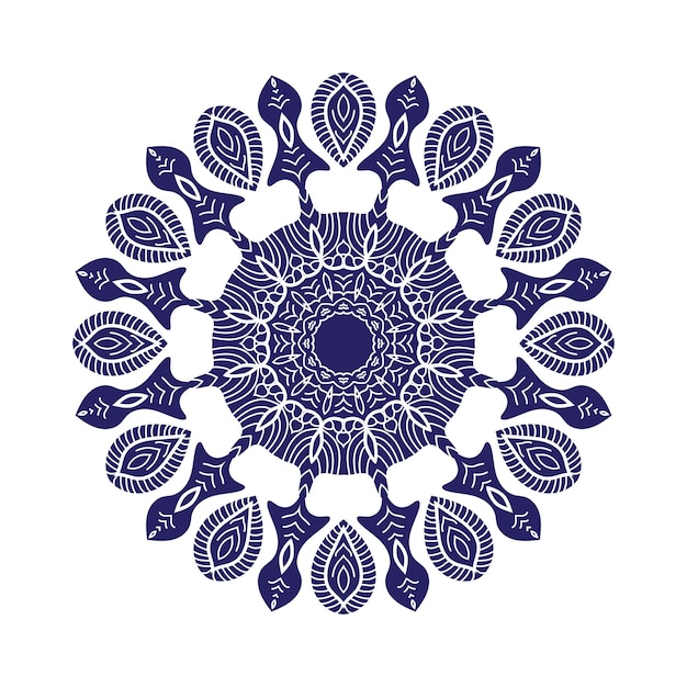 Mandala logo ontwerp vector sjabloon