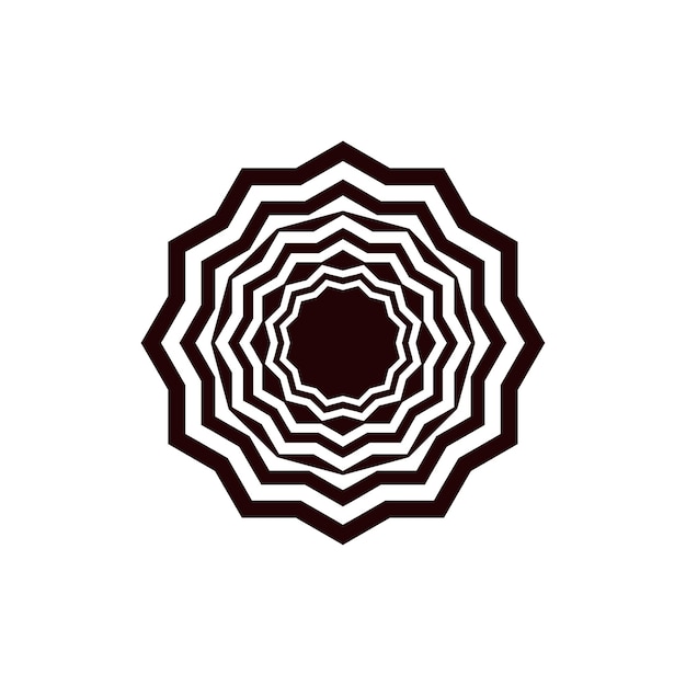 Vector mandala logo