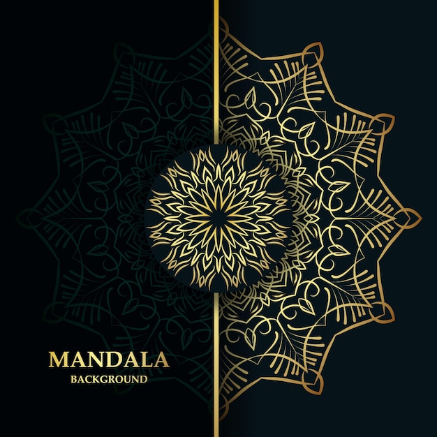 Mandala luxury background design