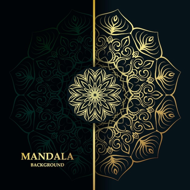 Mandala luxury background design