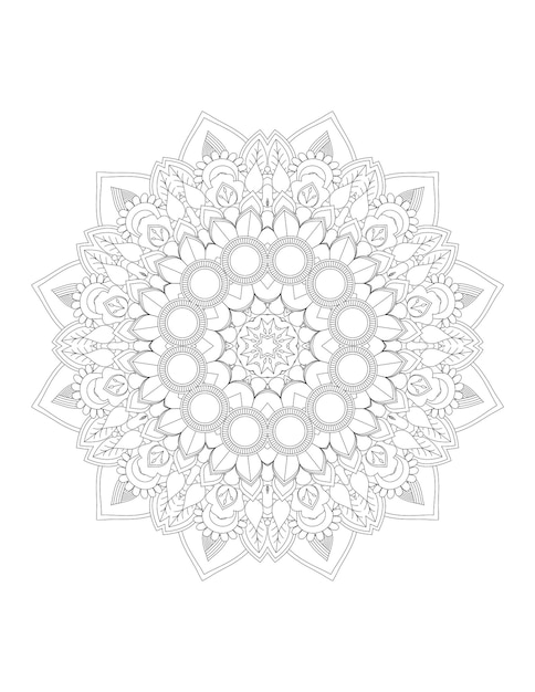 Mandala. Mandala Coloring Page. Adult Coloring Page.