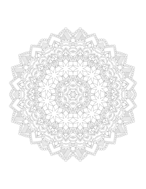 Mandala. Mandala Coloring Page. Adult Coloring Page.