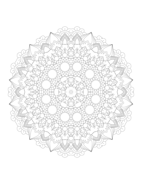 Mandala. Mandala Coloring Page. Adult Coloring Page.