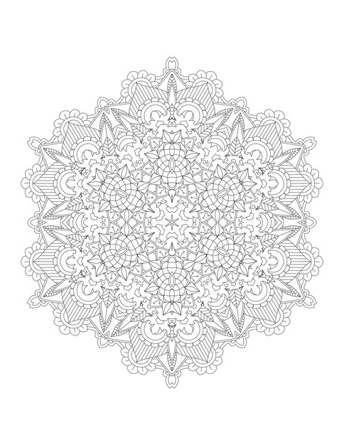 Mandala. Mandala Coloring Page. Adult Coloring Page.