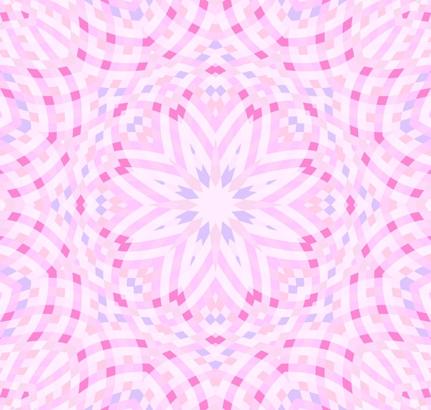 Mandala medaillon geometrische vector naadloze patroon oosterse des
