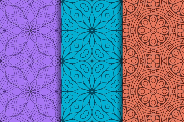 Mandala naadloze patroon