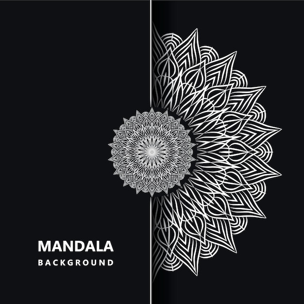 mandala ontwerp achtergrond