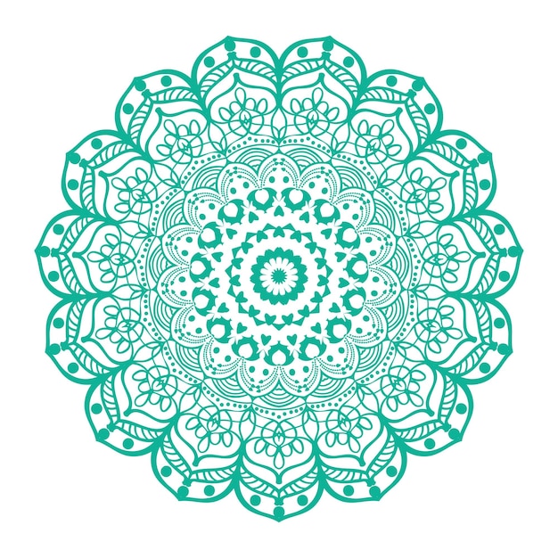 Mandala-ontwerp voor achtergrond en kleurpagina's