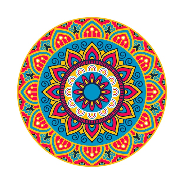 Mandala-ontwerp voor achtergrond