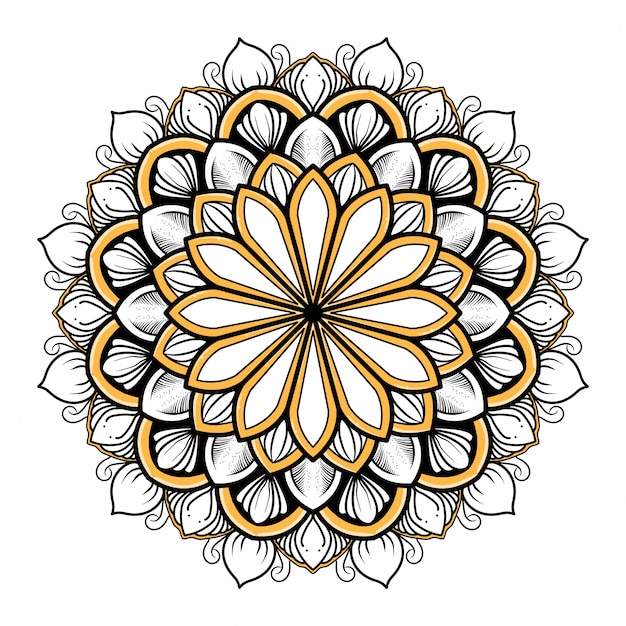 Vector mandala ontwerp