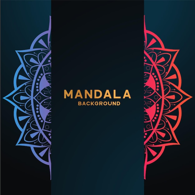 Vector mandala ontwerp