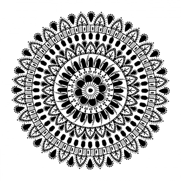 Mandala oriental style