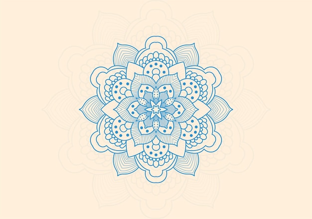 mandala ornament background design