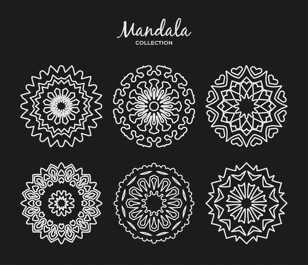 Mandala ornament collectie