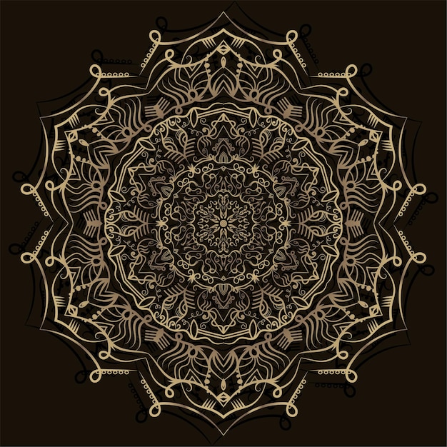 Mandala ornamento design.