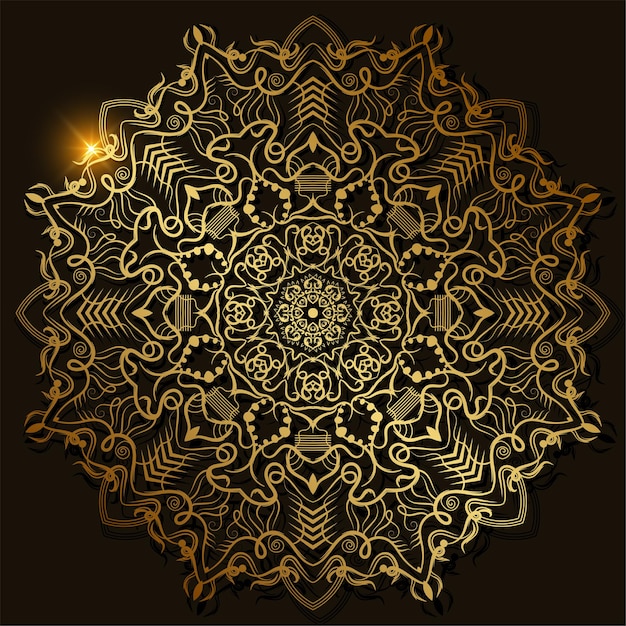 Mandala ornamento design.