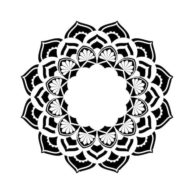 Mandala ornament ontwerp in vector