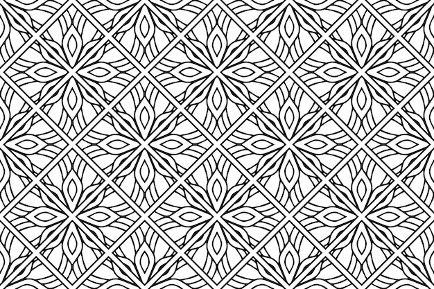 Mandala Ornament Pattern. Vintage decorative elements  