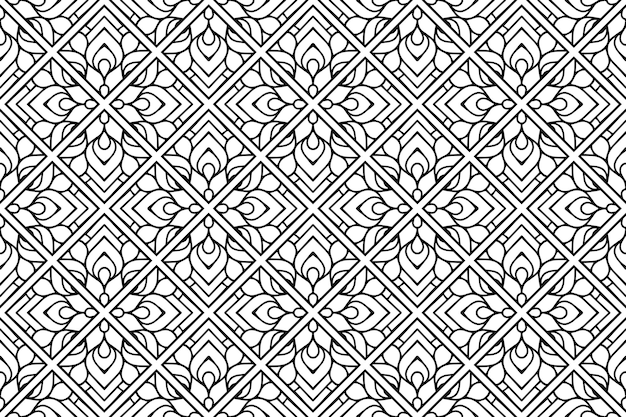 Mandala Ornament Pattern. Vintage decorative elements  