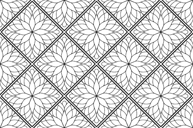 Mandala Ornament Pattern. Vintage decorative elements  