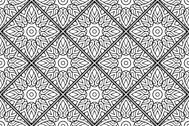 Mandala Ornament Pattern. Vintage decorative elements  