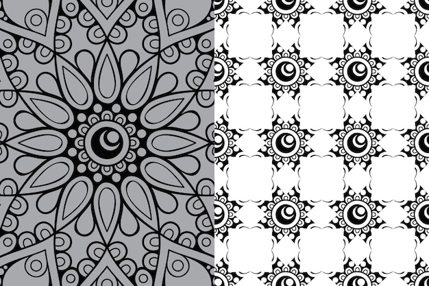 Mandala Ornament Pattern. Vintage decorative elements 