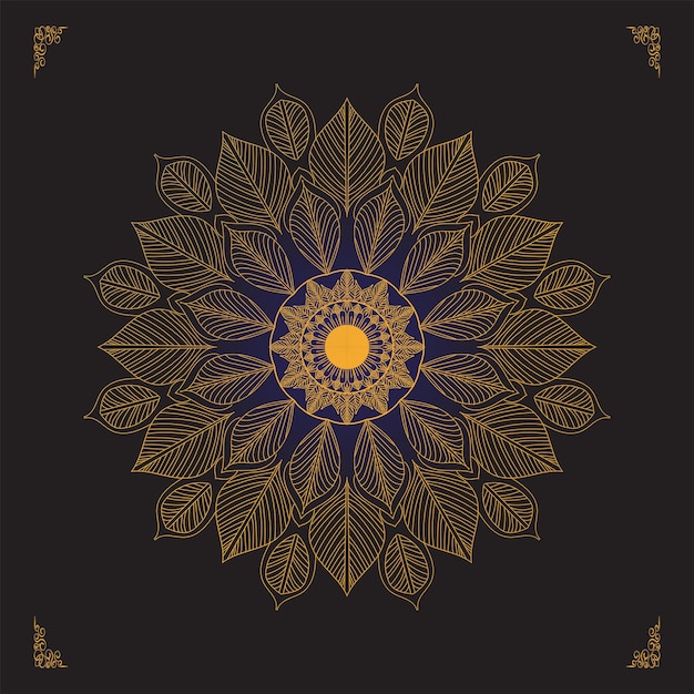 Mandala Ornament Vector