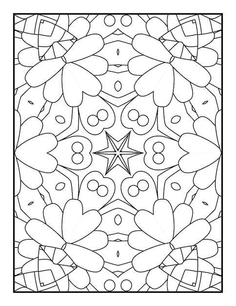 Mandala patroon kleurplaat voor volwassenen mandala kleurplaat bloemen mandala kleurplaat