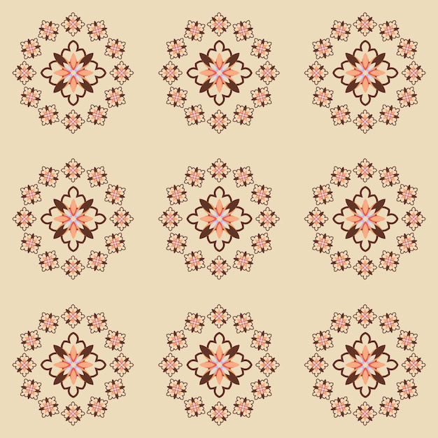 Vector mandala pattern 11