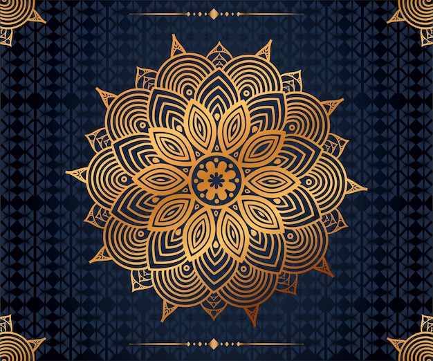 Mandala Pattern Design Ornamental Luxury