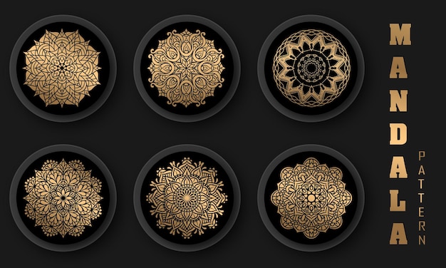 Vector mandala pattern