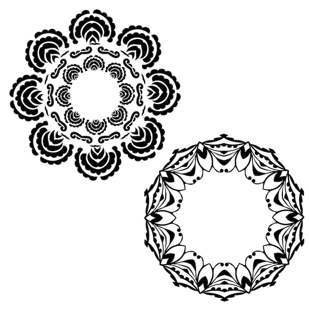 Мандала primum круглой формы