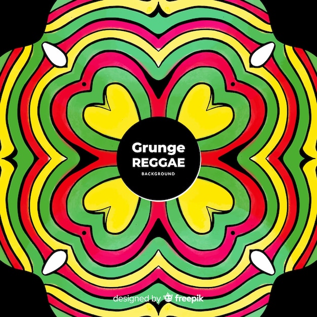 Mandala reggae background