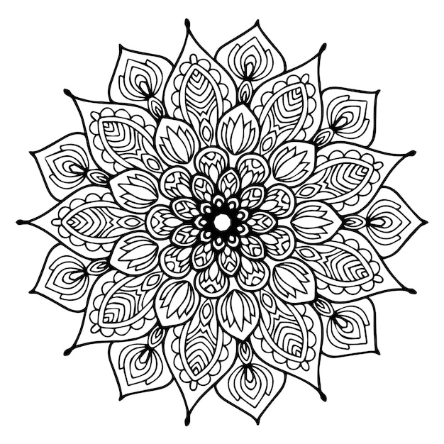 Mandala&#39;s kleurboek