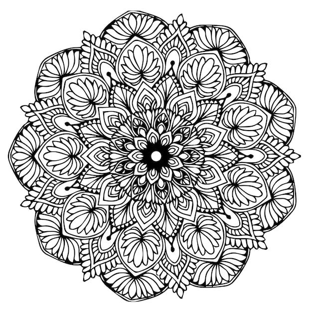 Mandala&#39;s kleurboek