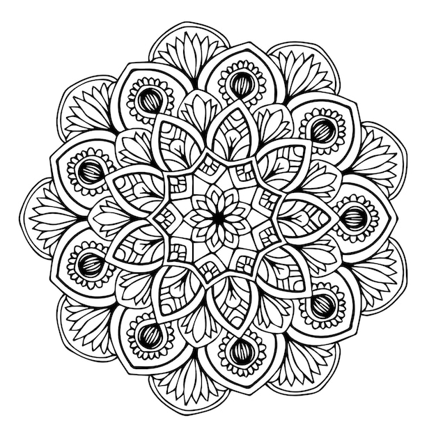 Mandala&#39;s kleurboek