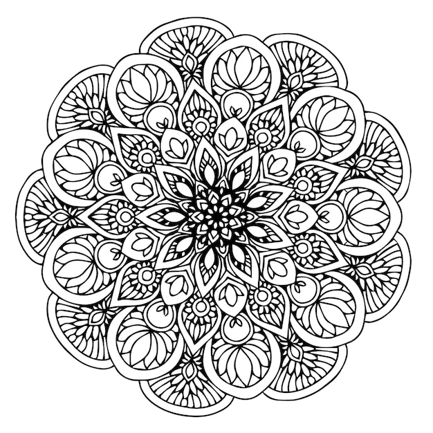 Mandala&#39;s kleurboek