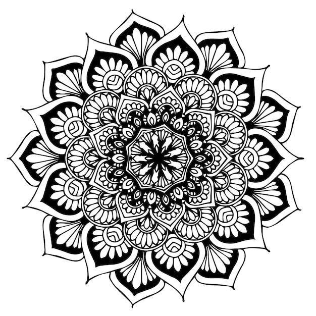 Mandala&#39;s kleurboek