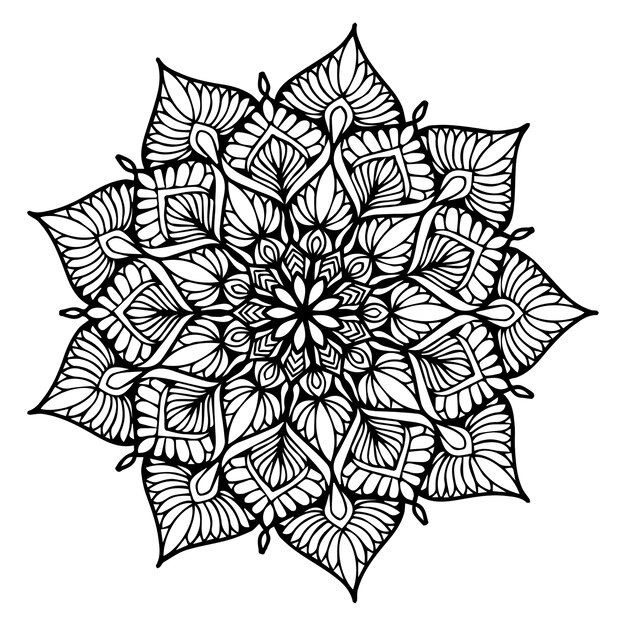 Mandala&#39;s kleurboek