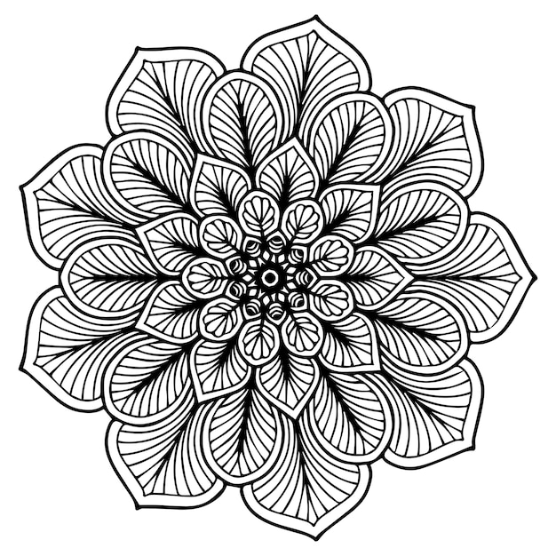 Mandala&#39;s kleurboek