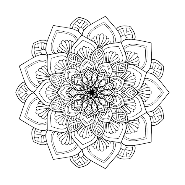 Mandala&#39;s kleurboek