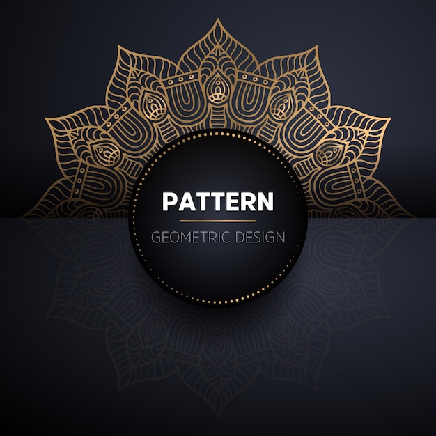 Mandala seamless pattern. Vintage decorative elements pattern