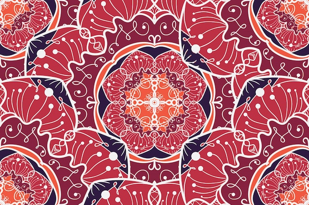 Mandala seamless pattern