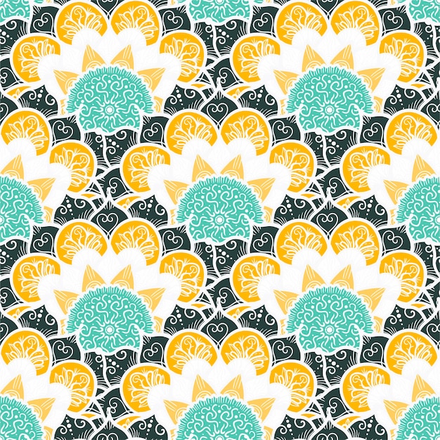 Mandala seamless pattern