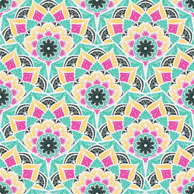 Mandala Seamless Pattern