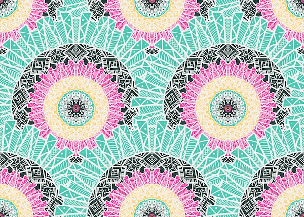 Mandala Seamless Pattern