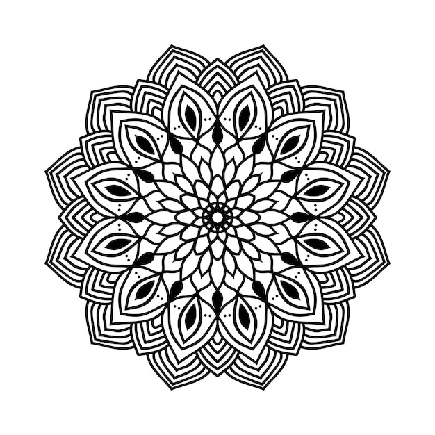 Mandala setting in freepik