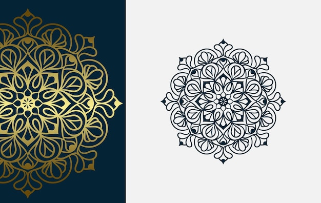 Mandala Style Vector Shapes Design Collection