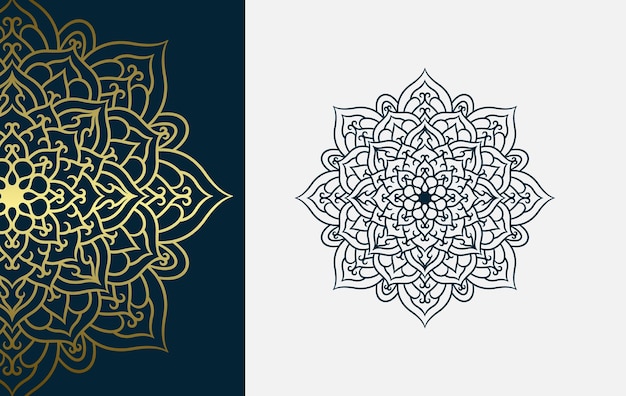 Mandala Style Vector Shapes Design Collection